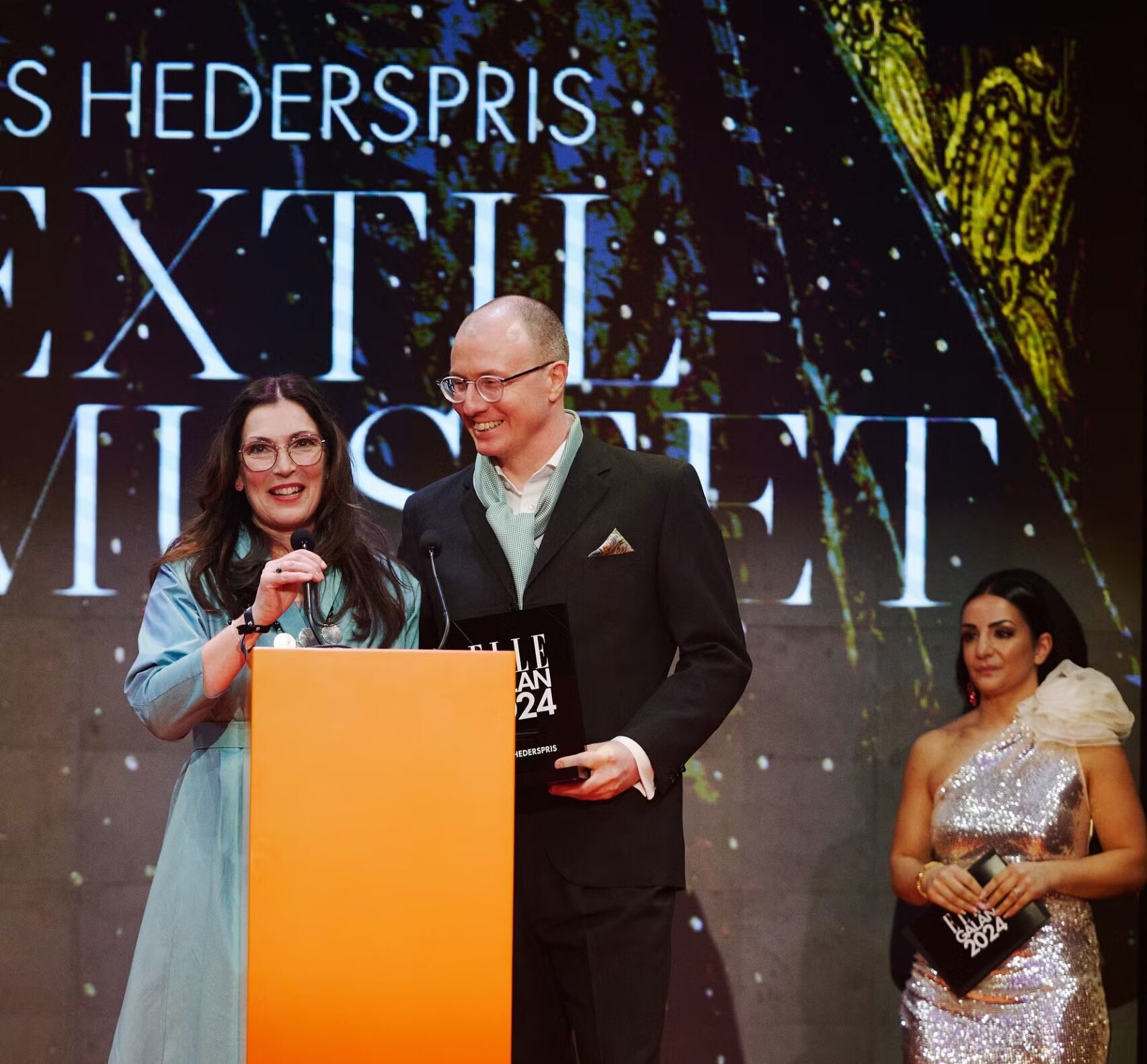 Textilmuseet, vinnare av årets hederspris vid ELLE-galan 2024